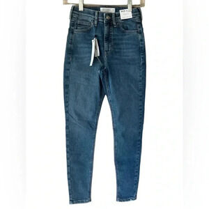 Topshop Women's Jamie High Waisted Skinny Jeans Denim W25 L30
